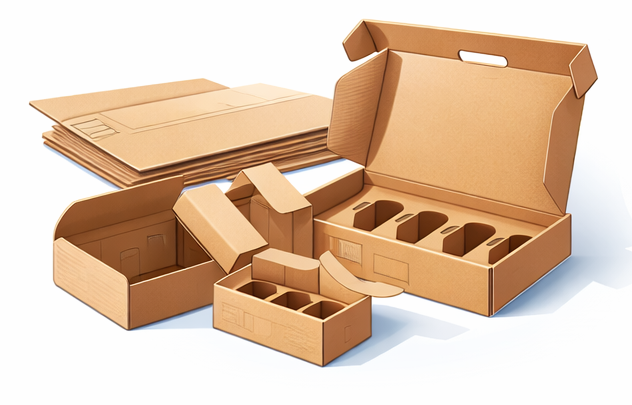Die-cut boxes
